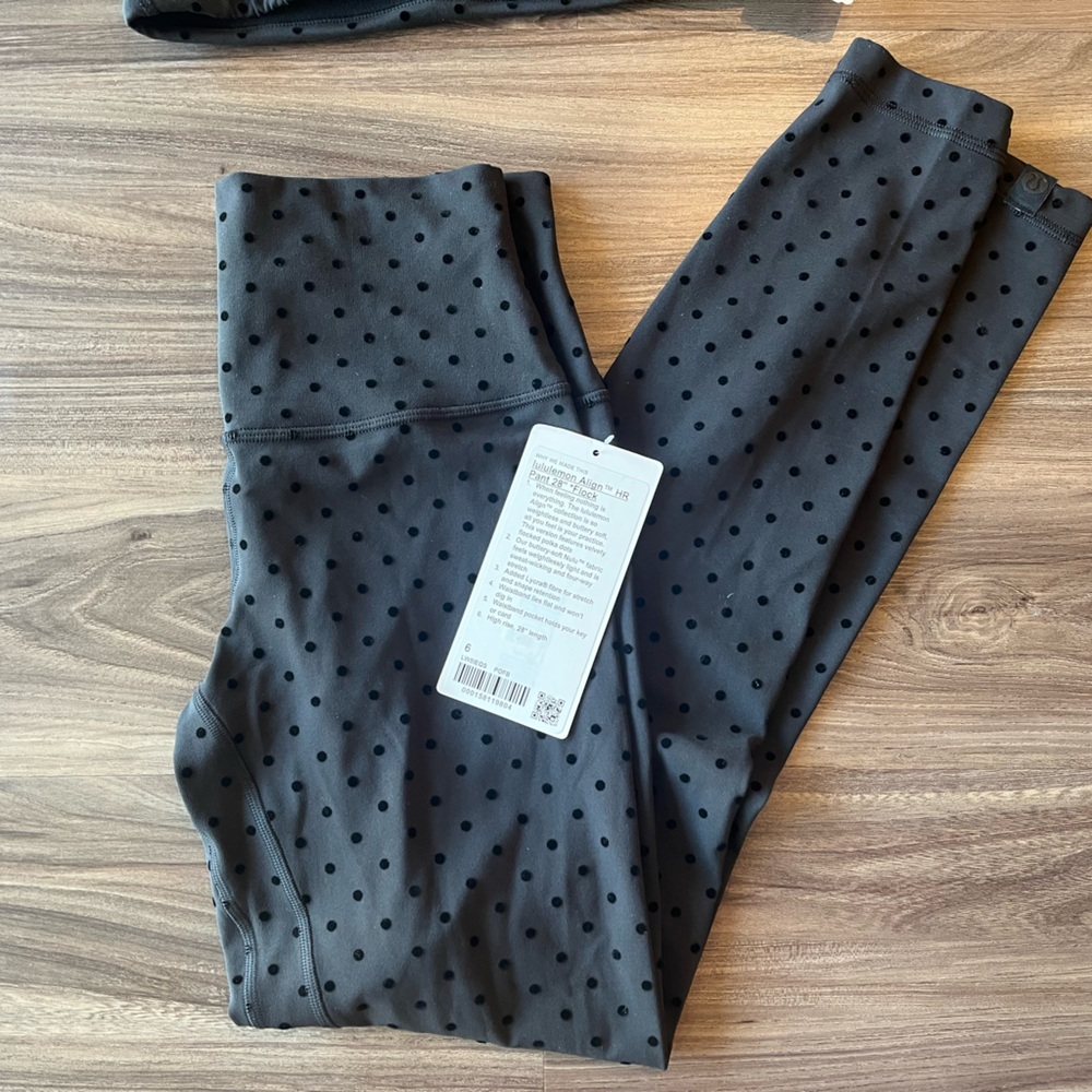 Lululemon Polka Flock Black set - Picture 3 of 3